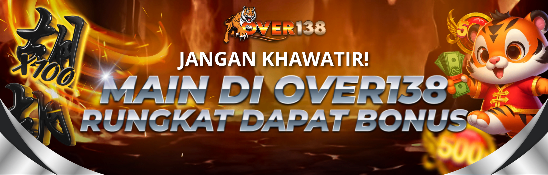 MAIN DI OVER138 RUNGKAT DAPAT BONUS